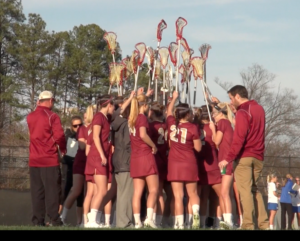 Elon Women's Lacrosse team competes in first game in program history.