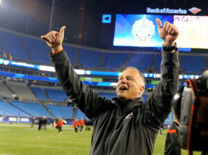Mark Richt and his program are all in. Image via ajc.com.